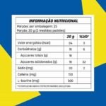 Pré treino, +Mu, Exquenta, Sabor Tropical, Com Cafeína, Palatinose e Taurina - 500g - Imagem 2